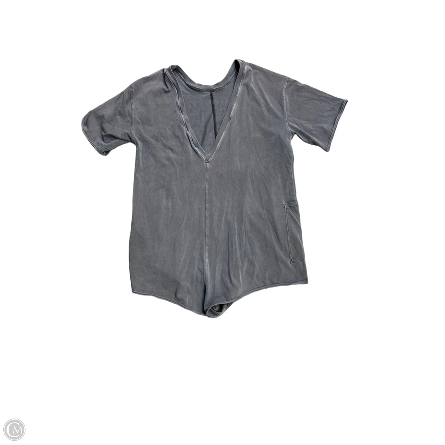 Romper By Free People In Grey, Size: L