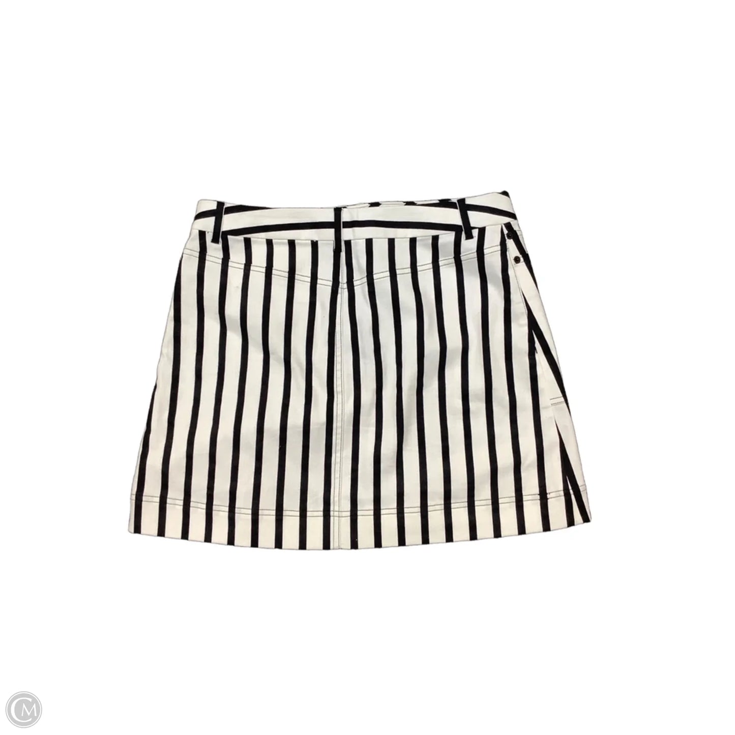Skirt Designer By Alice + Olivia In Black & White, Size: 8