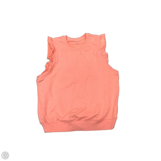 Top Sleeveless By Free People In Peach, Size: S