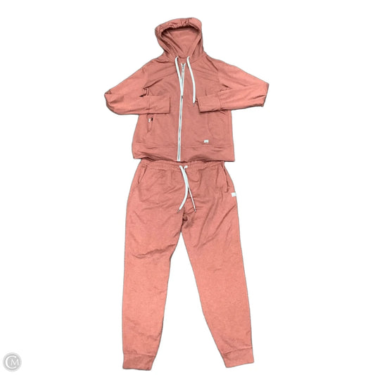 Athletic Pants 2pc By Vuori In Orange, Size: S