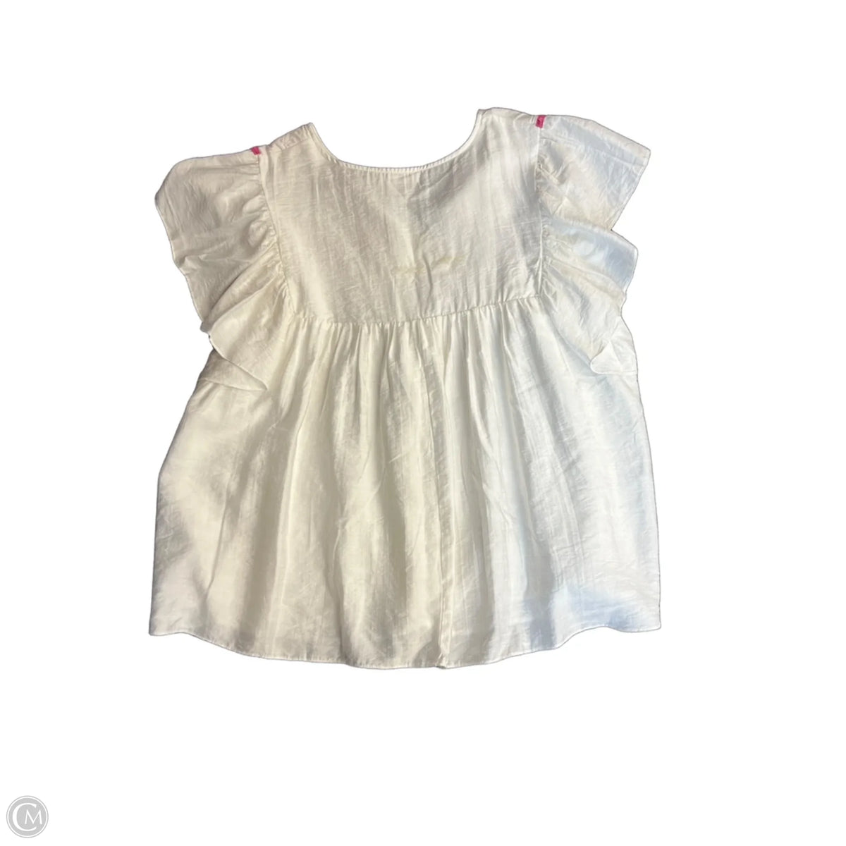 Top Short Sleeve By Hayden La In White, Size: 2x