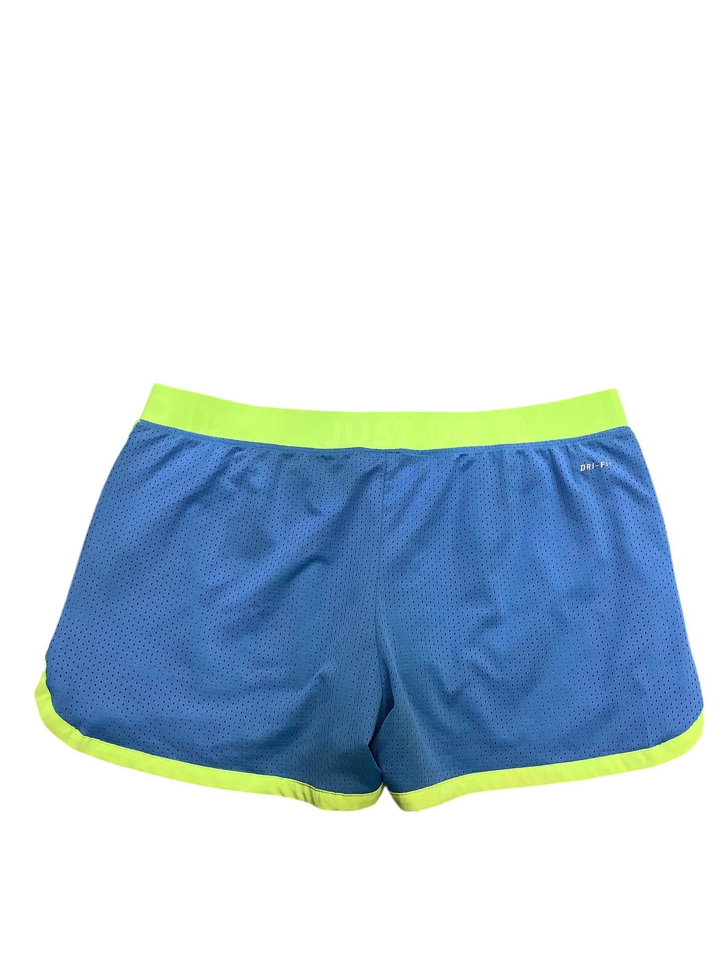 Athletic Shorts By Nike In Blue, Size: L