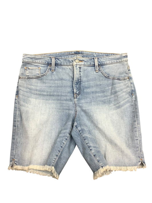 Shorts By Chicos In Blue, Size: 14