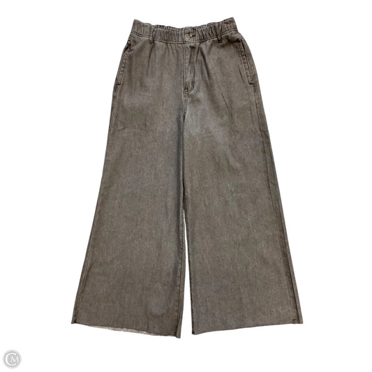 Jeans Wide Leg By Clothes Mentor In Grey, Size: S