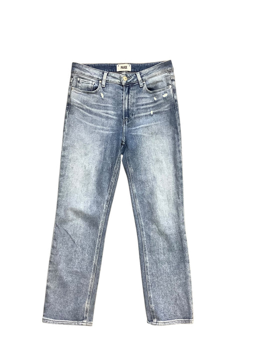 Jeans Skinny By Paige In Blue, Size: 4