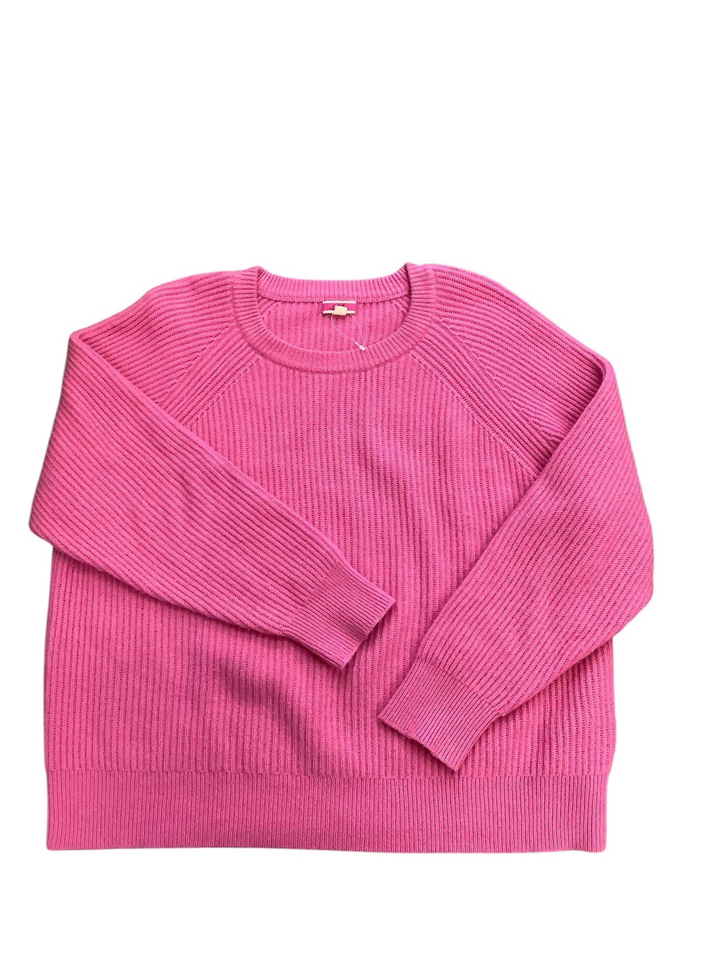 Sweater Cashmere By J. Crew In Pink, Size: Xl