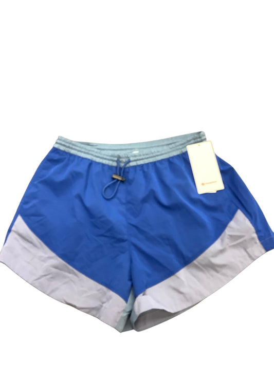 Athletic Shorts By Lululemon In Blue, Size: 10