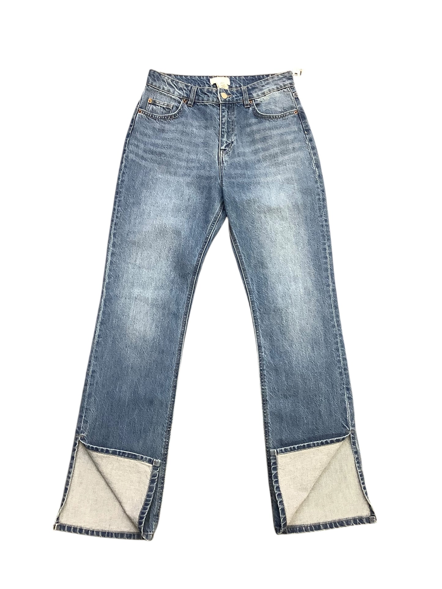 Jeans Straight By H&m In Blue, Size: 6