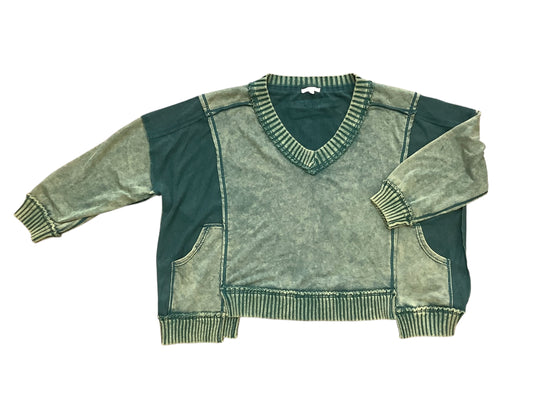 Sweatshirt Crewneck By Oli & Hali In Green, Size: M