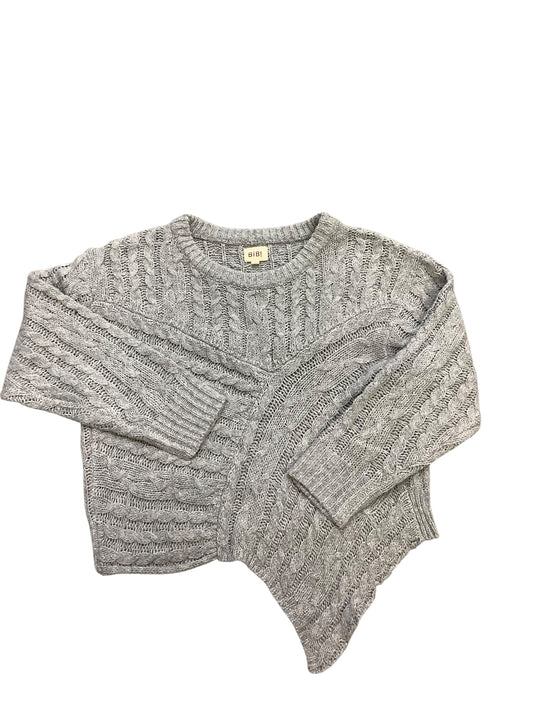 Sweater By Bibi In Grey, Size: L