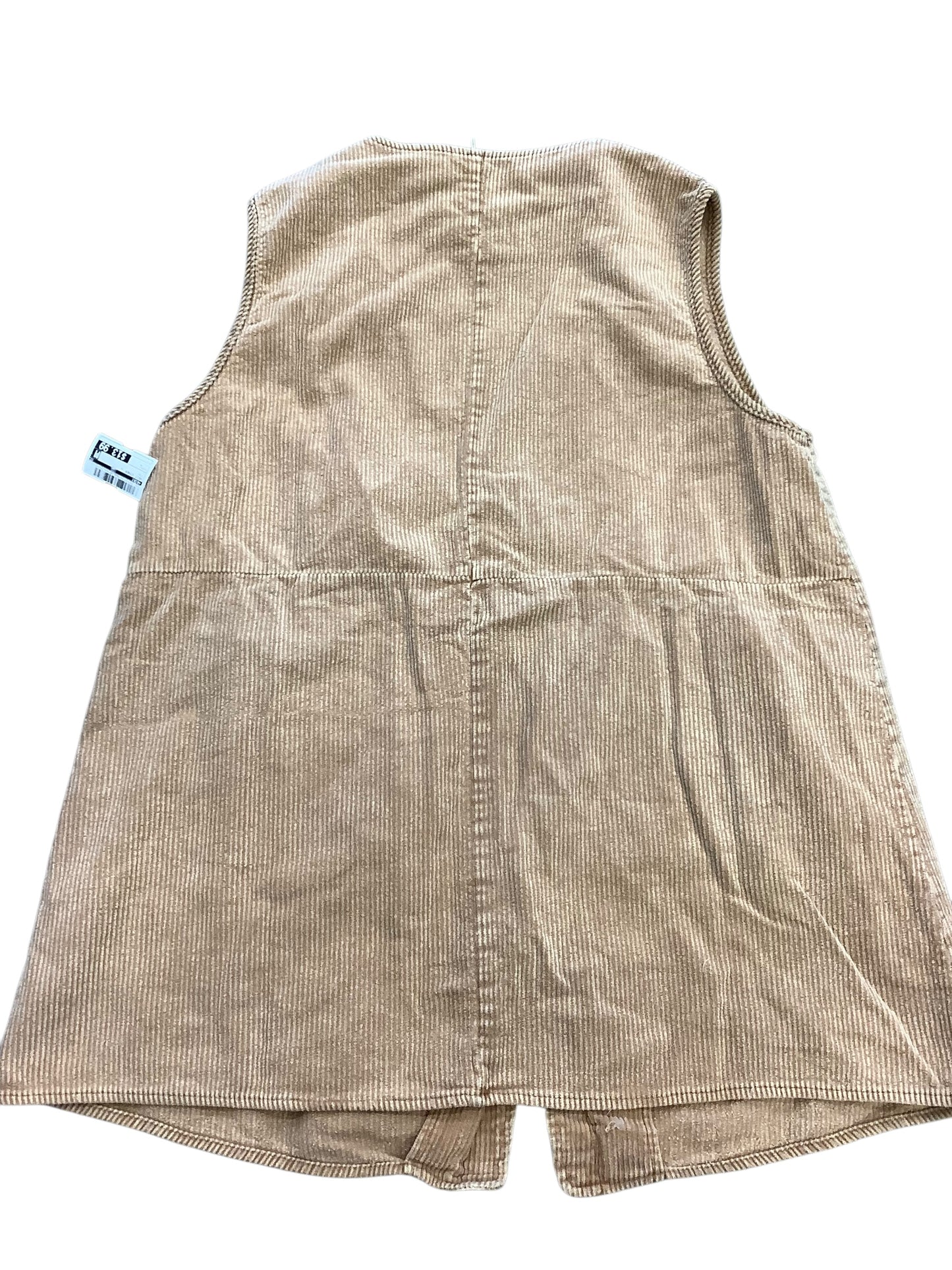 Vest Other By Bibi In Tan, Size: L