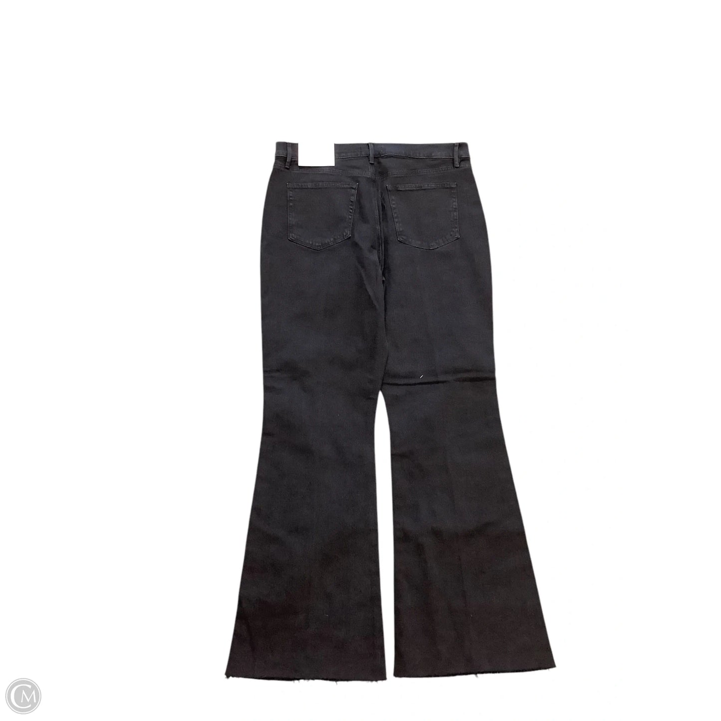 Jeans Flared By Loft In Black, Size: 14