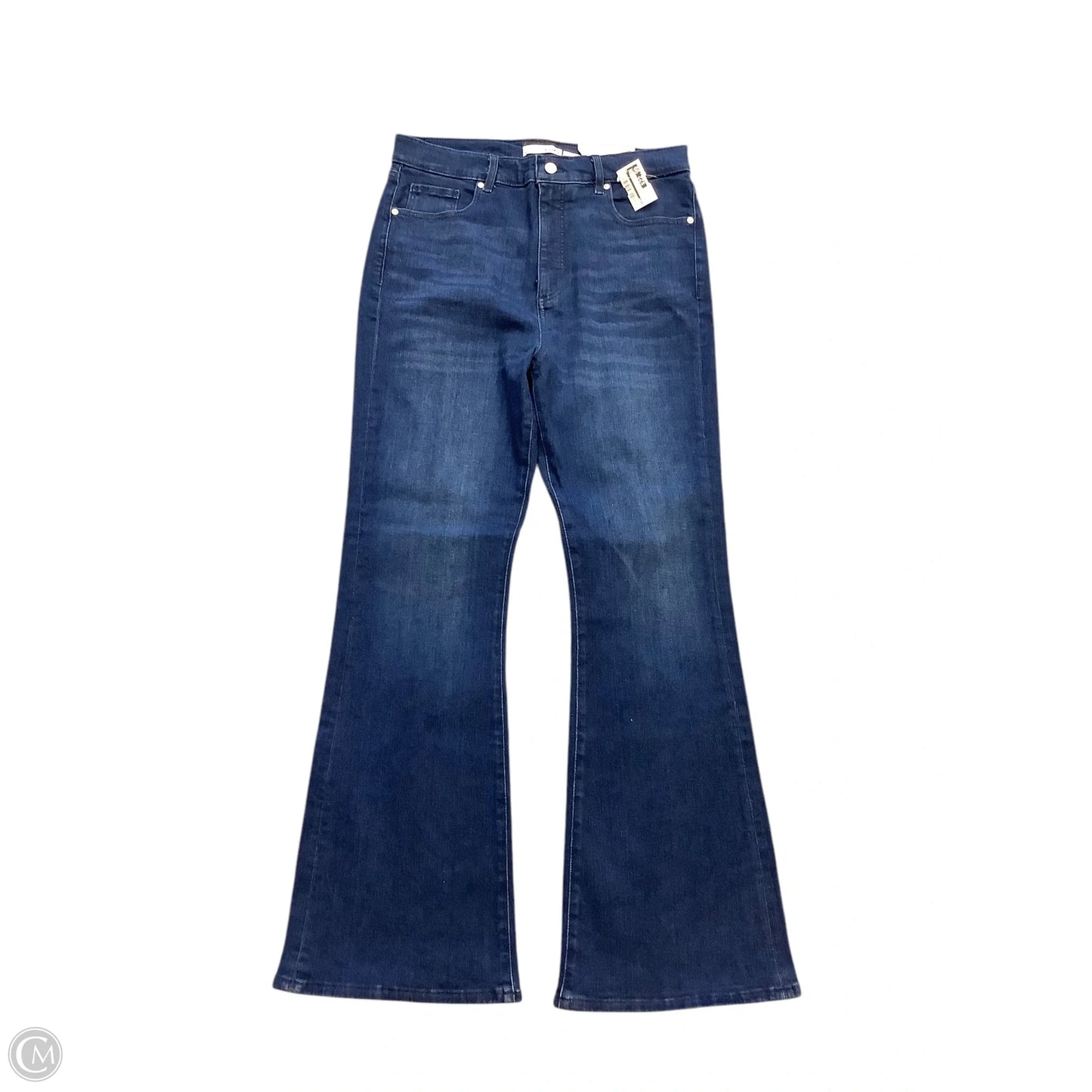 Jeans Flared By Loft In Blue, Size: 14(32)