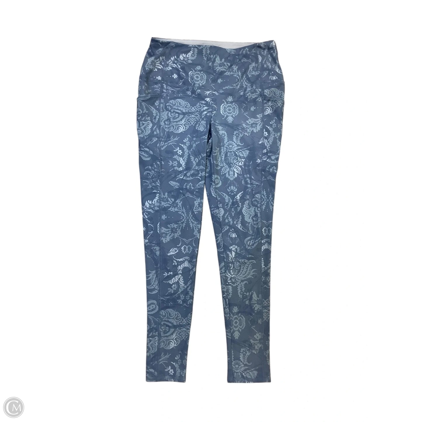 Athletic Leggings By Zenergy By Chicos In Multi-colored, Size: M