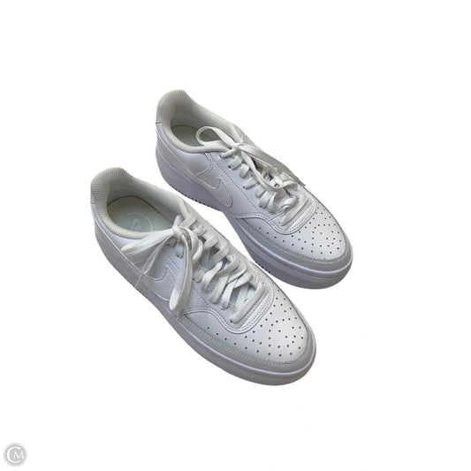 Shoes Athletic By Nike In White, Size: 10