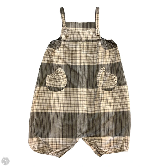 Jumpsuit By Clothes Mentor In Plaid Pattern, Size: 2x