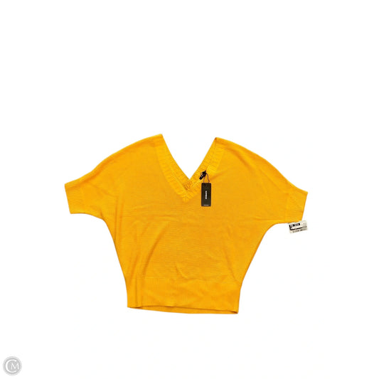 Sweater By Express In Yellow, Size: S