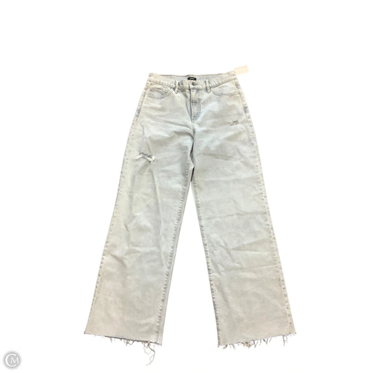 Jeans Wide Leg By Express In Blue, Size: 8