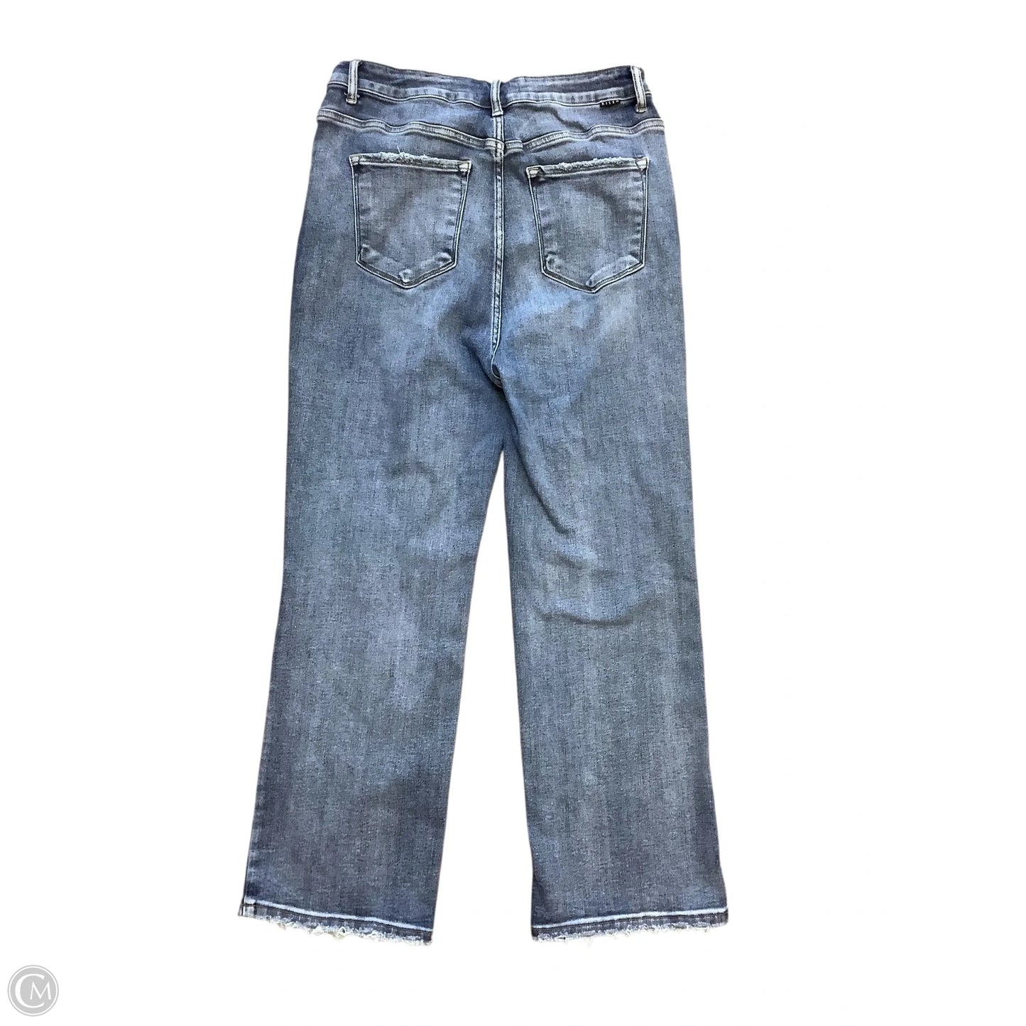 Jeans Straight By Risen In Blue Denim, Size: 1x