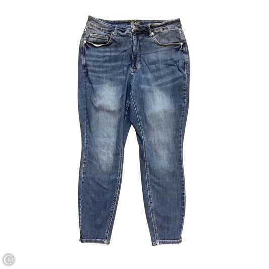 Jeans Skinny By Judy Blue In Blue, Size: 16W