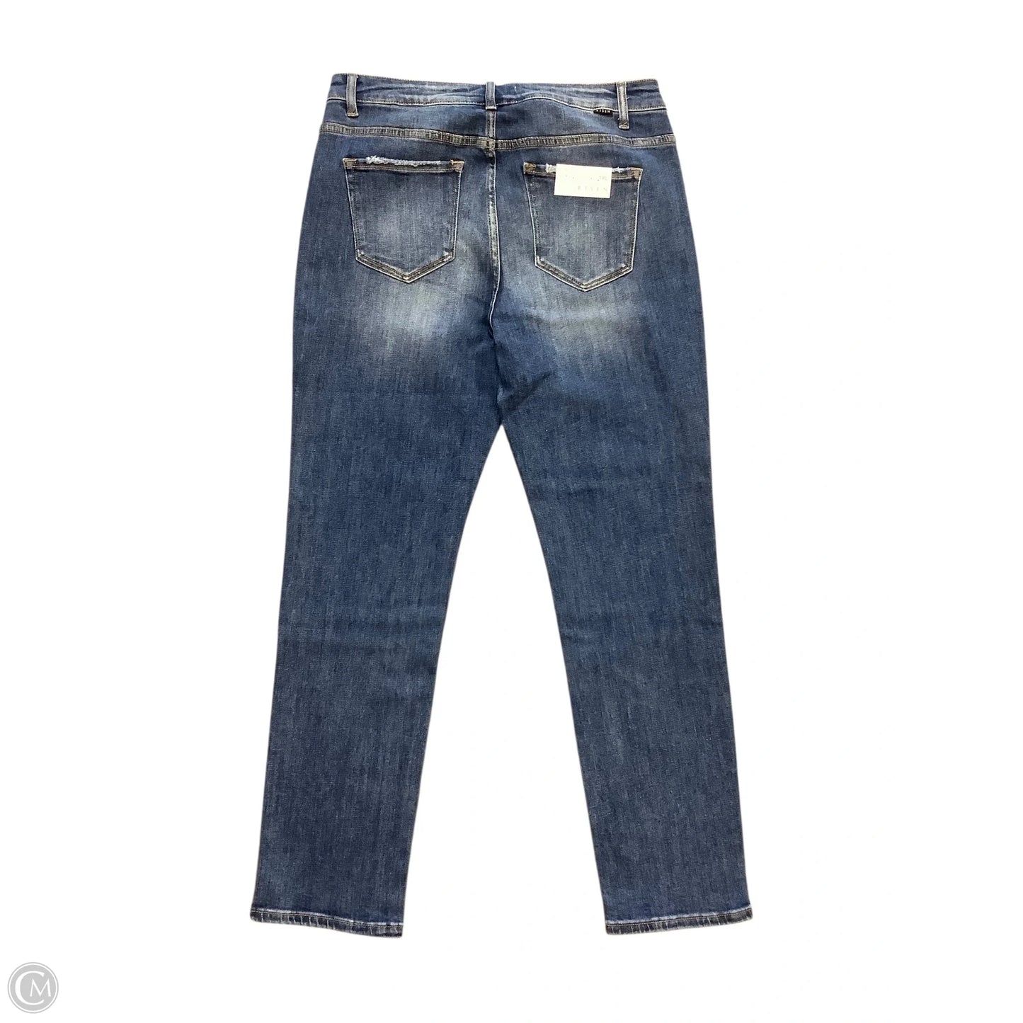 Jeans Straight By Risen In Blue Denim, Size: 1x