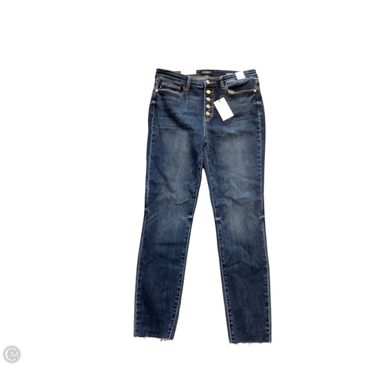 Jeans Boyfriend By Judy Blue In Blue Denim, Size: 13 (31)