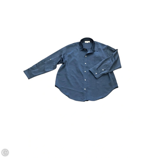 Blouse Long Sleeve By Dear John In Navy, Size: L