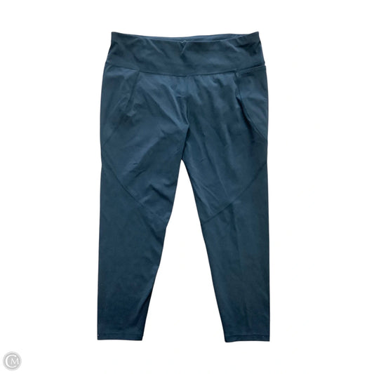 Athletic Leggings By Sweaty Betty In Navy, Size: Xl