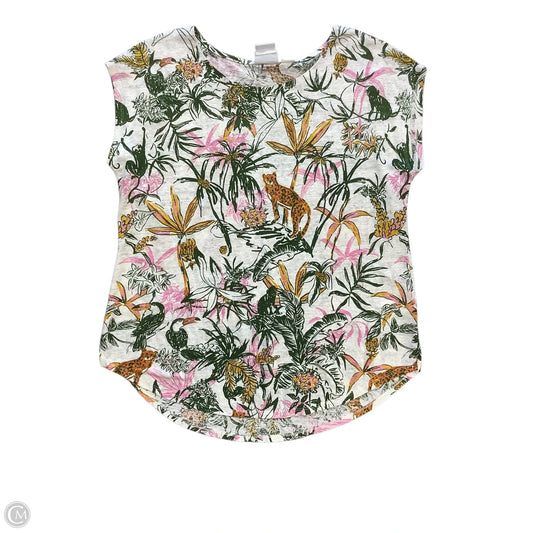 Top Short Sleeve By Rachel Zoe In Multi-colored, Size: L