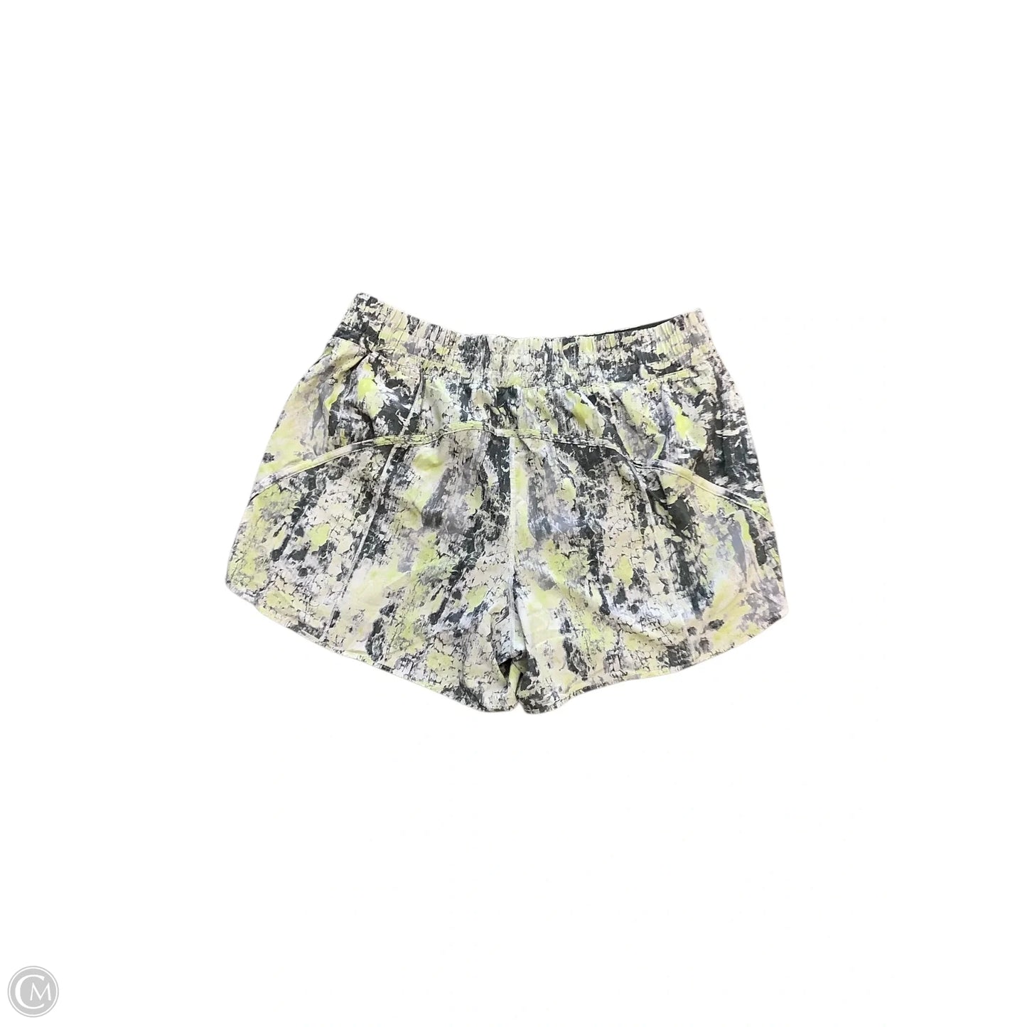 Athletic Shorts By Lululemon In Green, Size: 18