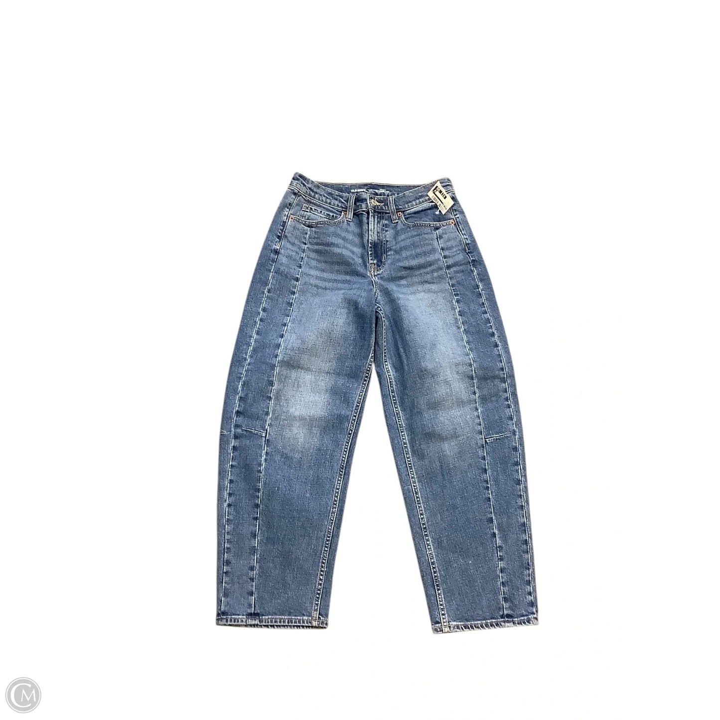 Jeans Wide Leg By Old Navy In Blue Denim, Size: 4