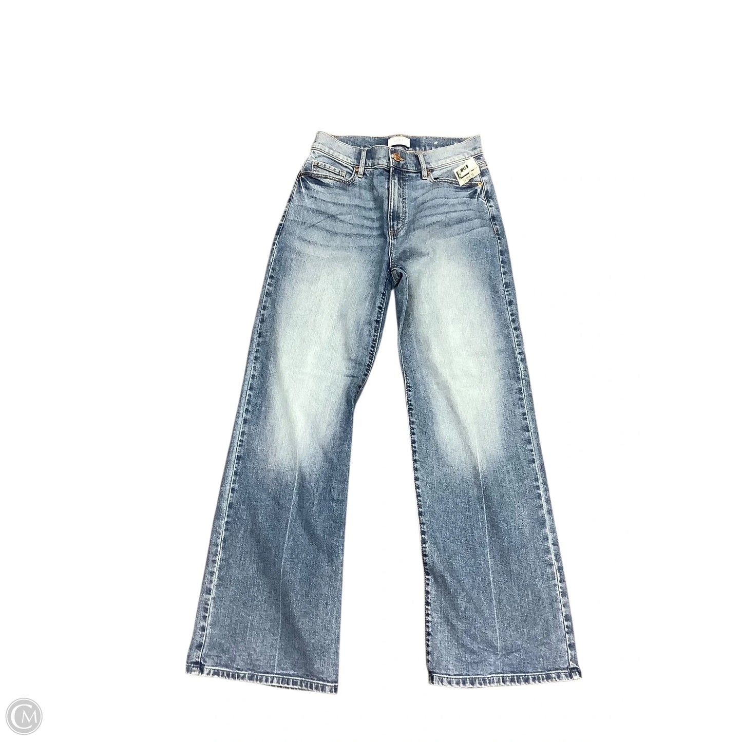 Jeans Wide Leg By Loft In Blue, Size: 4