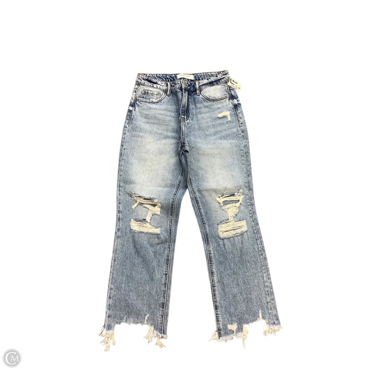 Jeans Wide Leg By Clothes Mentor In Blue, Size: 4