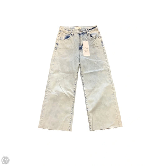 Jeans Wide Leg By Risen In Blue, Size: 6