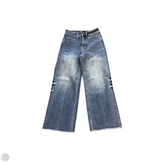 Jeans Wide Leg By Cmb In Blue Denim, Size: 4