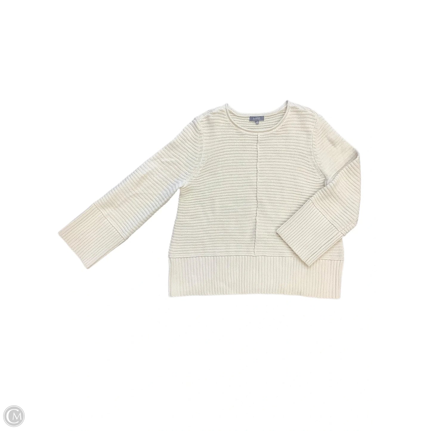 Sweater By Habitat In Cream, Size: M