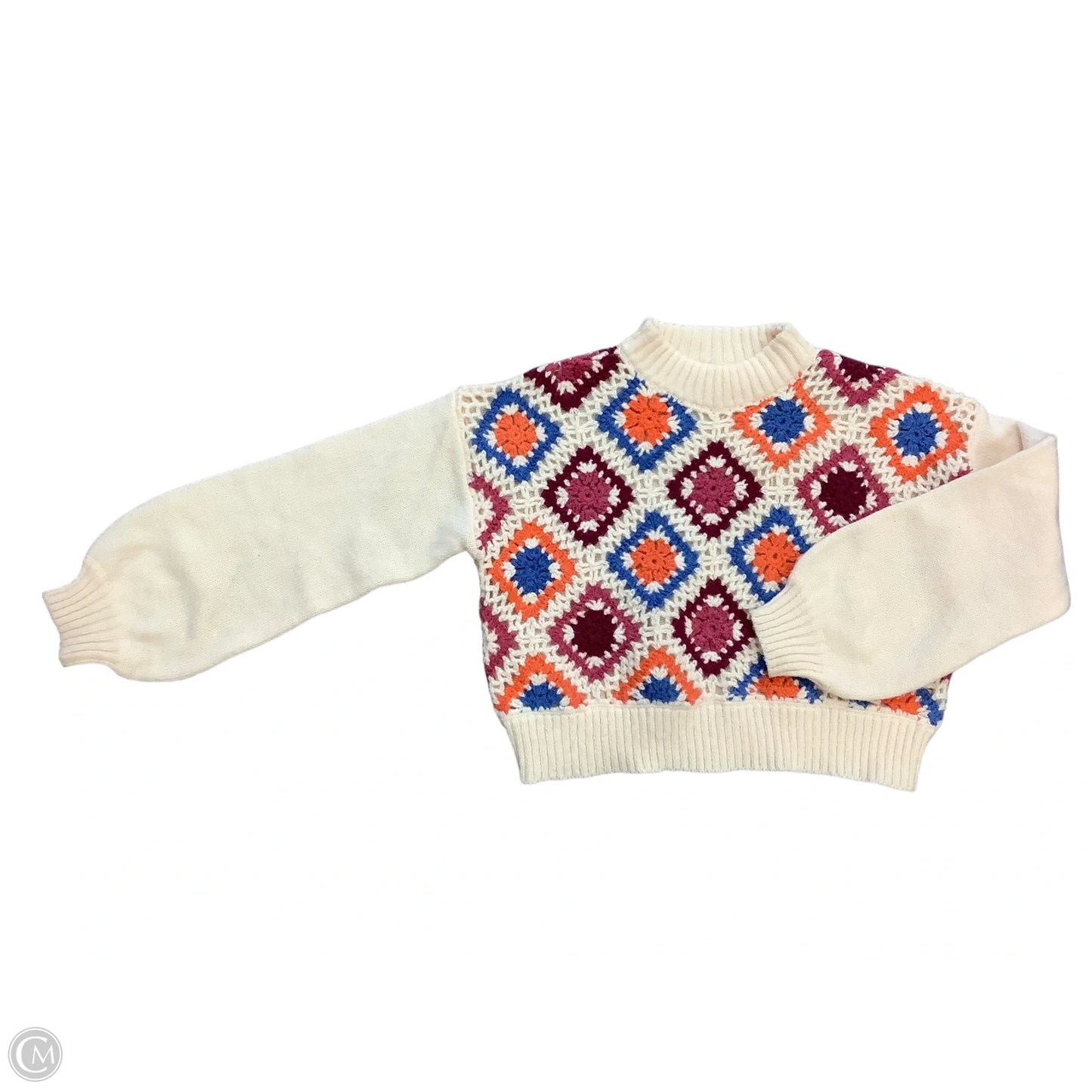 Sweater By Debut In Cream, Size: M