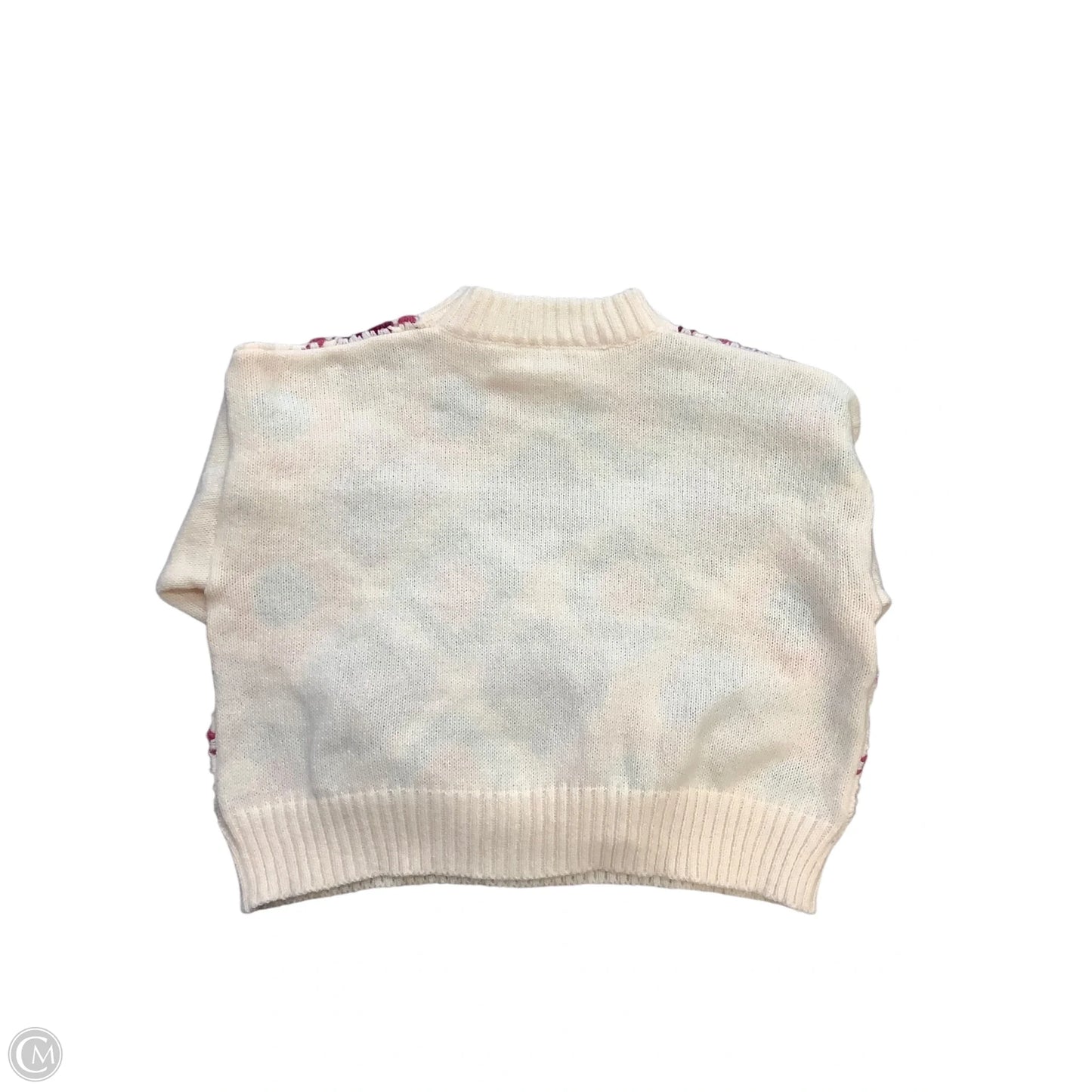 Sweater By Debut In Cream, Size: M