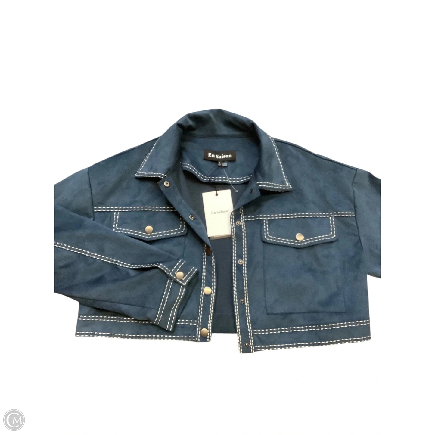 Jacket Other By En Saison In Blue, Size: L