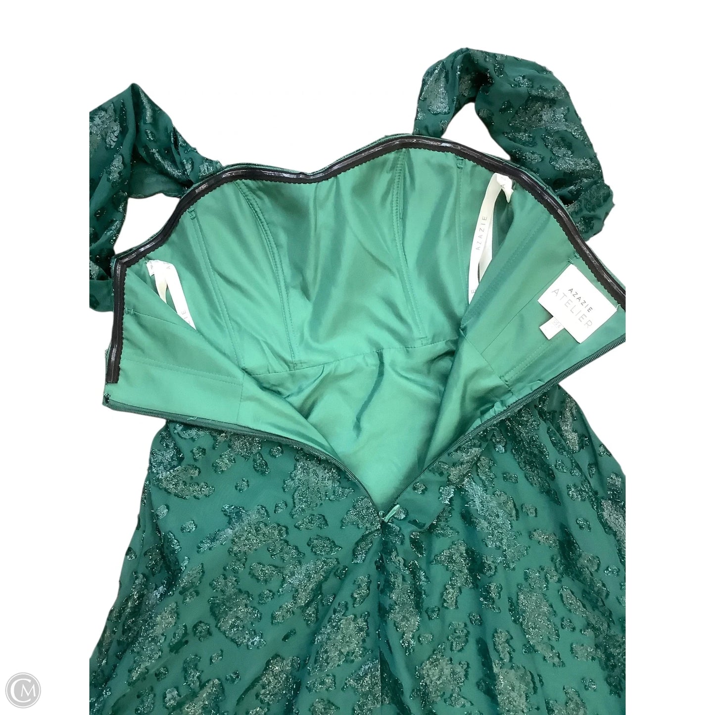 Dress Party Long By Cma In Green, Size: 6