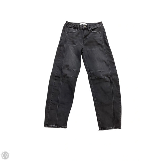 Jeans Straight By Flying Monkey In Black, Size: 4 (26)
