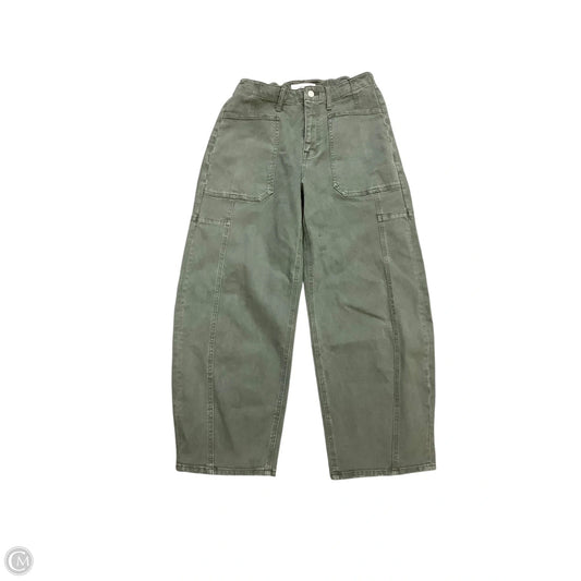 Jeans Wide Leg By Flying Monkey In Green, Size: 4 (27)