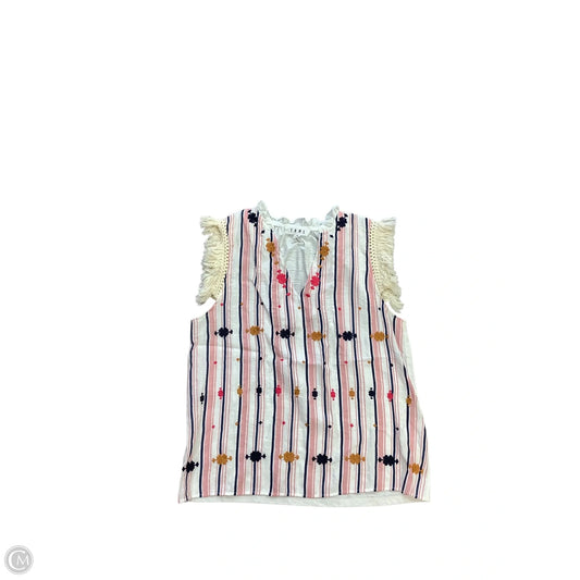 Top Sleeveless By Thml In Striped Pattern, Size: S