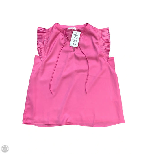 Top Sleeveless By Clothes Mentor In Pink, Size: L