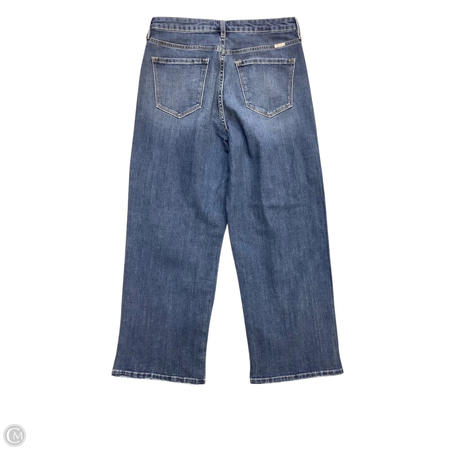 Jeans Wide Leg By Kancan In Blue, Size: 8