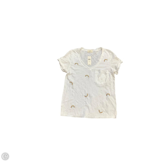 Top Short Sleeve By T.la In White, Size: Xxs