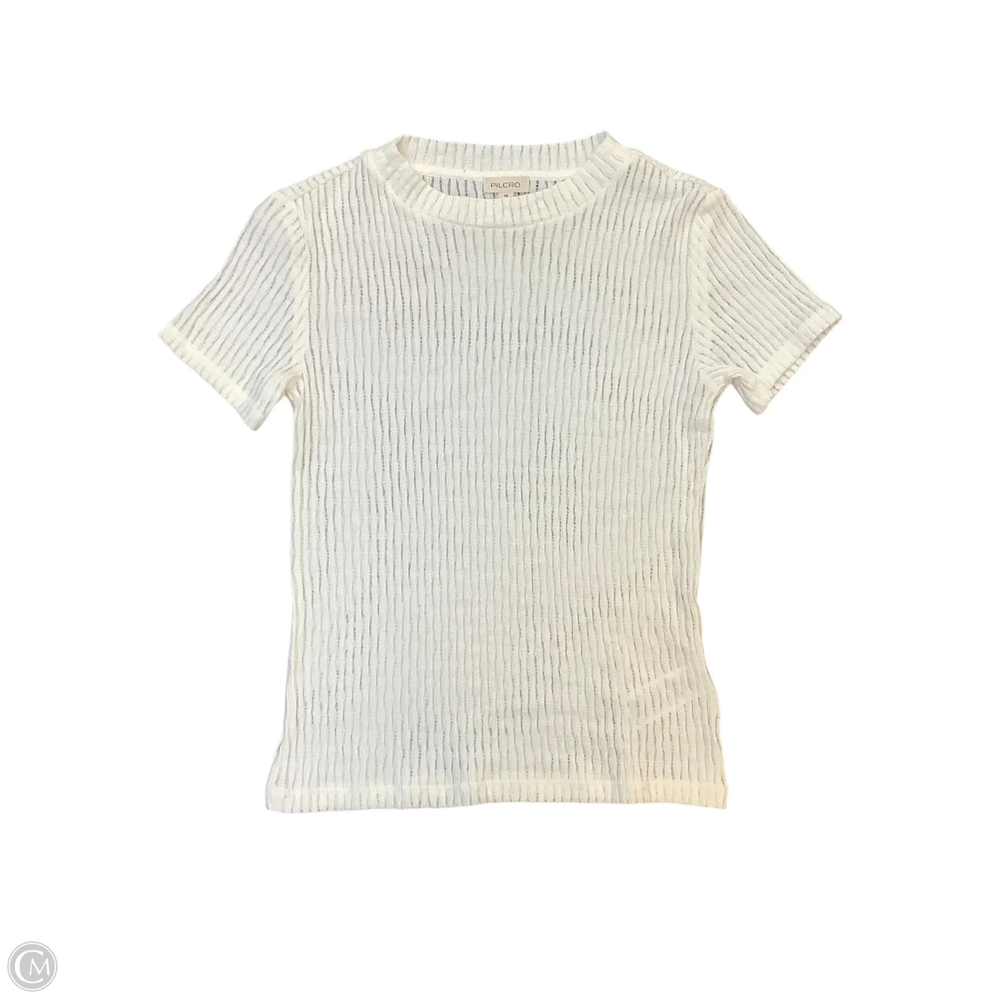 Top Short Sleeve By Pilcro In White, Size: Xs