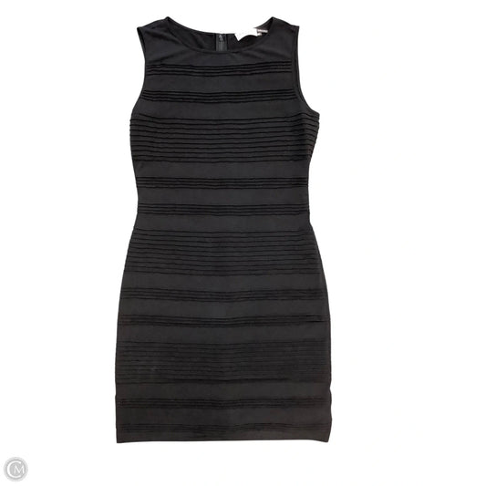 Dress Casual Midi By Calvin Klein In Black, Size: 10