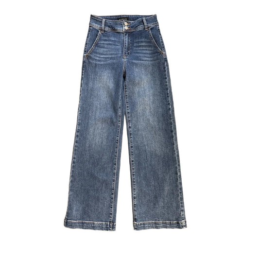 Jeans Straight By Risen In Blue, Size: 6