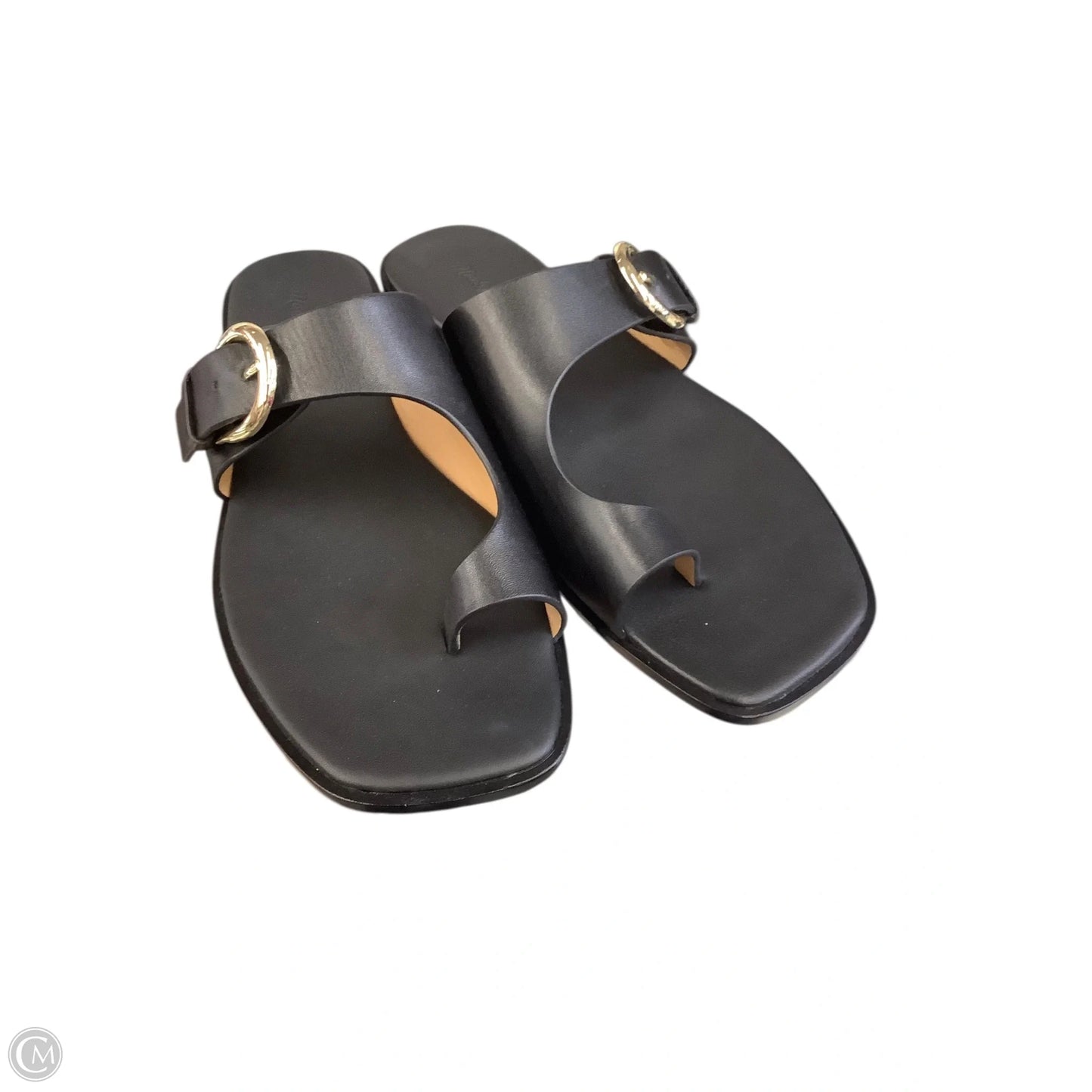 Sandals Flats By Madewell In Black, Size: 6.5